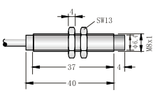 8.2V本安防爆 M8电感式接近开关(图2)